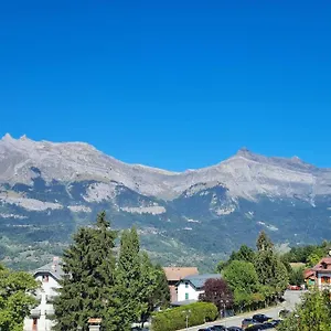 Nid Douillet Proche Des Pistes Avec Vue Montagne Appartement